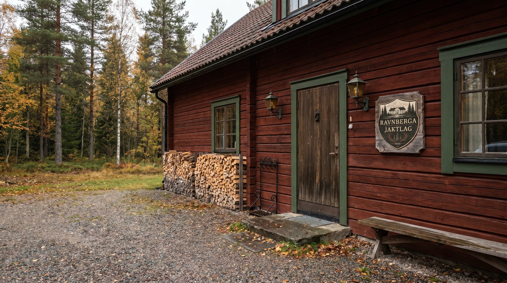 Jaktstugan exteriör